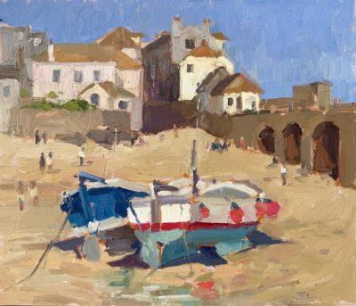 Beached Boats & Bright Skies, St Ives