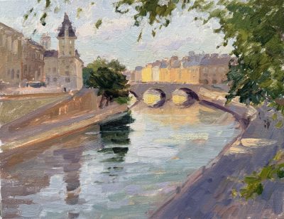 Morning Light, The Siene, Paris