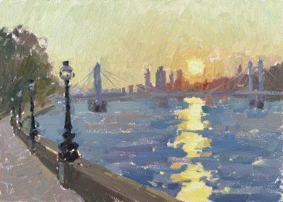 Sunrise, Albert Bridge