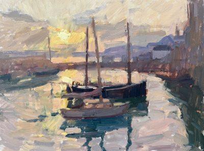Sunrise, Old Newlyn Harbour