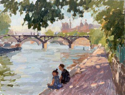 Lunch on The River Seine, Paris