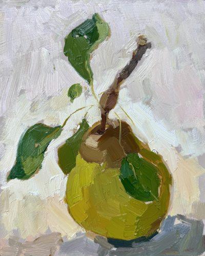 Sunlit Pear